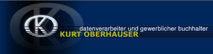 Datenverarbeitung und gewerbliche Buchhaltung - Kurt Oberhauser
